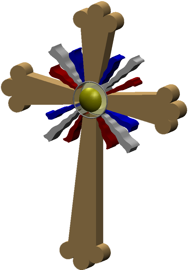 Assyrian Cross in 3D by an Ashuria