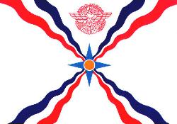 Assyrian flag, standard