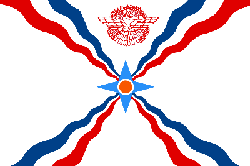 Assyrian flag, 96k size
