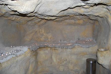 Mar Petors Assyrian Church, candle cave right, Glendale, Arizona USA