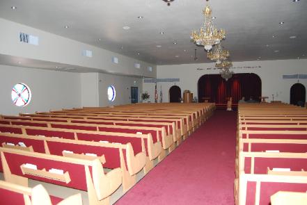 Mar Petors Assyrian Church, sanctuary right back, Glendale, Arizona USA