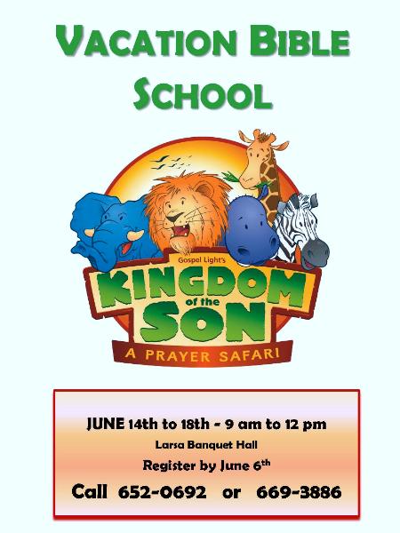 Assyrian Church of the East Vacation Bible School, Open to All ASSYRIANS!
