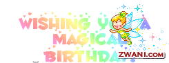 Wishing You A Magical Birthday, fairy flying