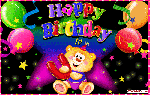 Happy Birthday, teddy bear